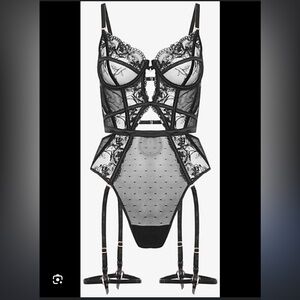 Lounge lingerie black